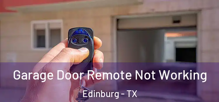  Garage Door Remote Not Working Edinburg - TX