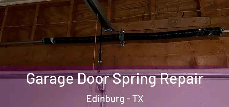  Garage Door Spring Repair Edinburg - TX