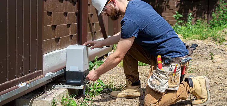 Electric Driveway Gate Installation Edinburg