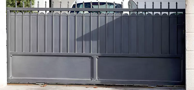 Metal Driveway Gate Installation Edinburg